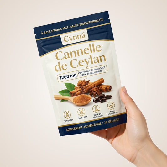 Cannelle de Ceylan ultra concentrée – 7200 mg en gélules